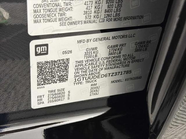 2026 GMC Sierra 1500 Crew Cab, Short Bed, SLT, 4WD