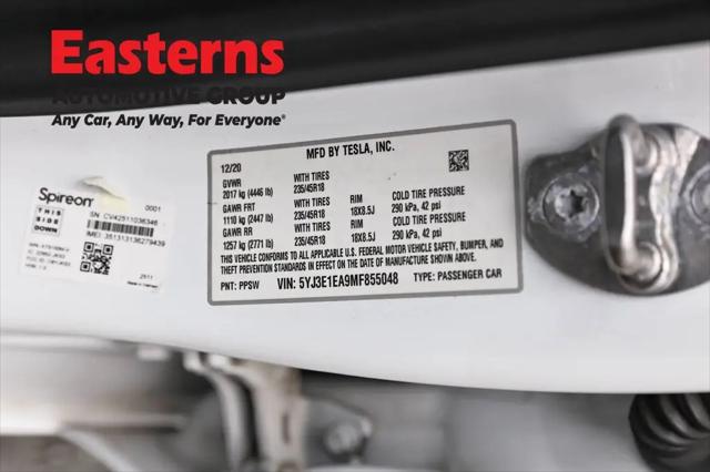 2021 Tesla Model 3 Standard Range Plus Rear-Wheel Drive