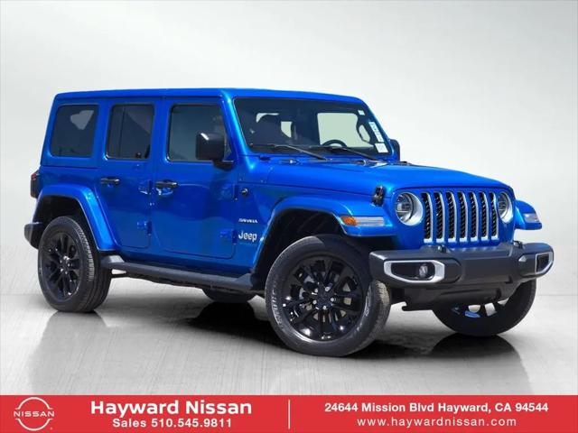 2021 Jeep Wrangler 4xe Unlimited Sahara 4x4 for sale in HAYWARD, CA