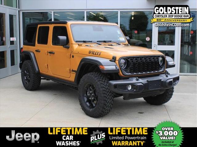 2026 Jeep Wrangler 4-Door Willys 4x4 for sale in Latham, NY