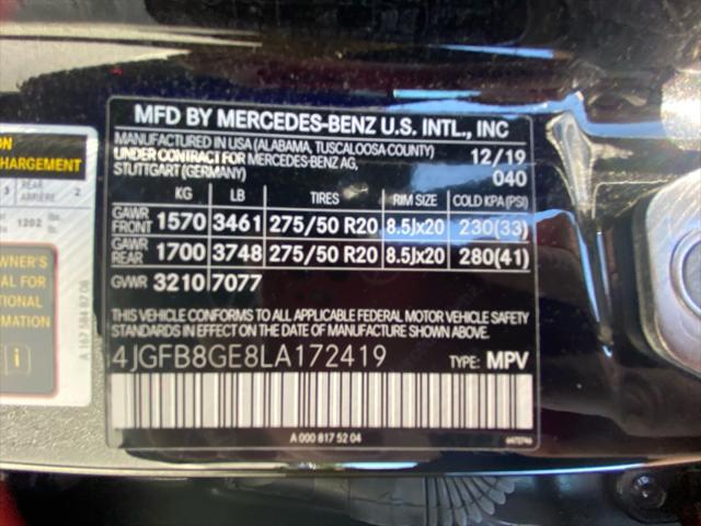 2020 Mercedes-Benz GLE GLE 580 4MATIC