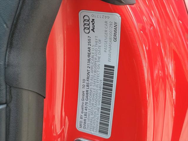 2011 Audi R8 5.2