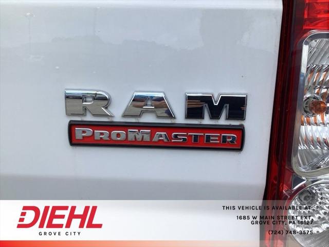 2020 Ram ProMaster Cargo Van Low Roof 118" WB
