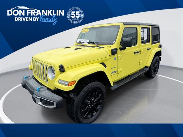 2023 Jeep Wrangler 4xe Sahara 4x4 for sale in Nicholasville, KY