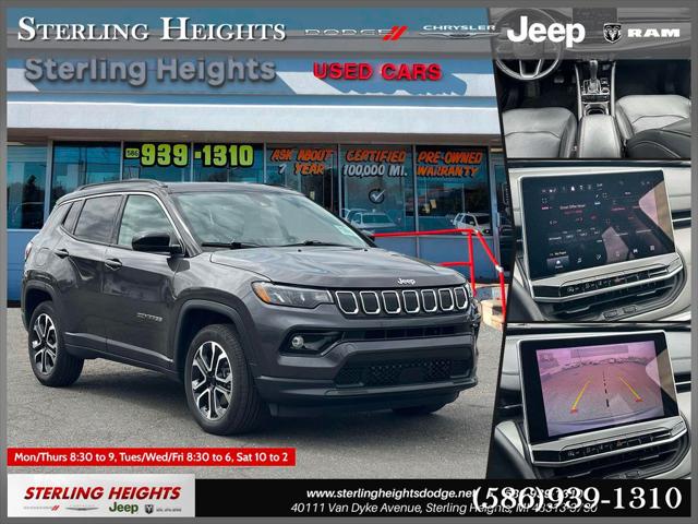 2022 Jeep Compass Limited 4x4 for sale in Sterling Heights, MI
