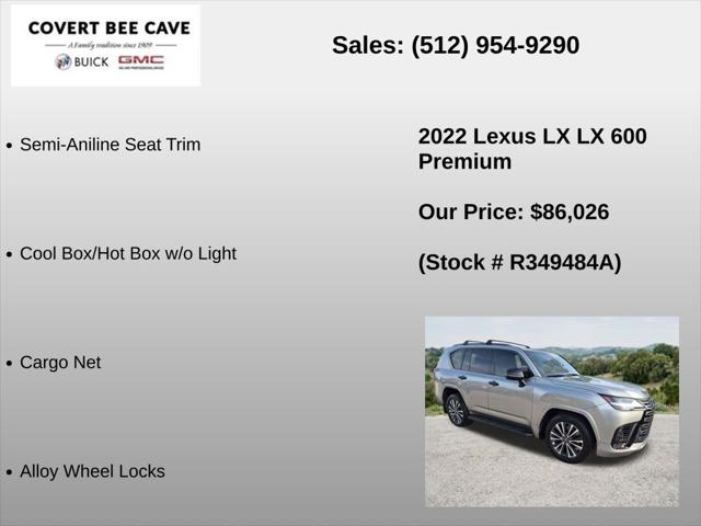 2022 Lexus LX Premium