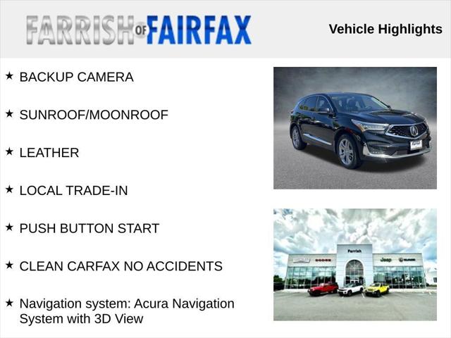 2020 Acura RDX Advance Package 2020 Acura RDX Advance Package