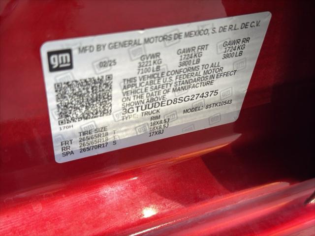 2025 GMC Sierra 1500 4WD Crew Cab Short Box SLT