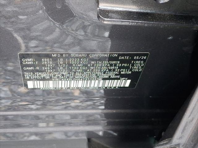 2026 Subaru Forester Sport