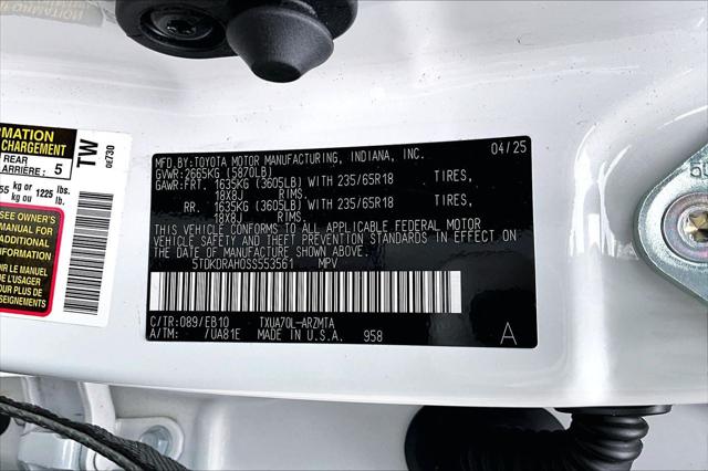 2025 Toyota Highlander XLE