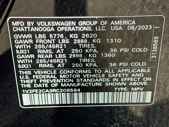 2024 Volkswagen Atlas Cross Sport 2.0T SEL Premium R-Line