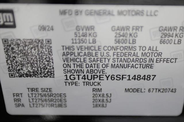 2025 GMC Sierra 2500HD 4WD Crew Cab Standard Bed AT4