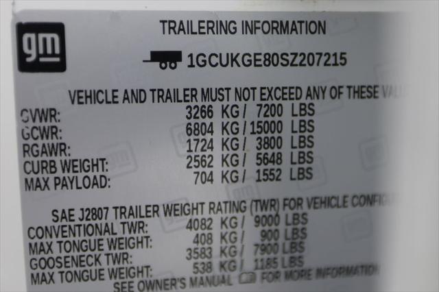 2025 Chevrolet Silverado 1500 4WD Crew Cab Short Bed LTZ