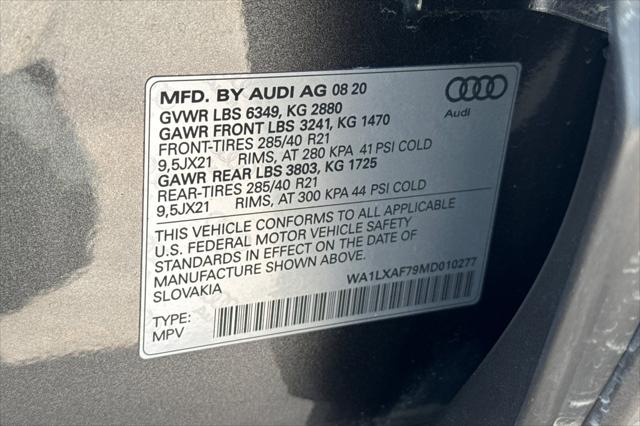 2021 Audi Q7 Premium Plus 55 TFSI quattro Tiptronic