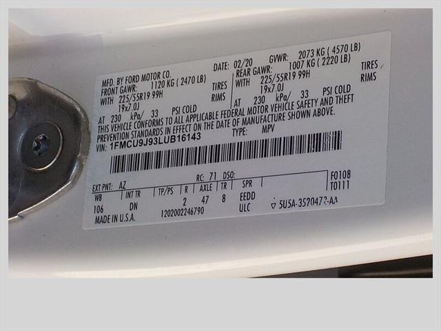 2020 Ford Escape Titanium