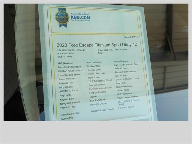 2020 Ford Escape Titanium