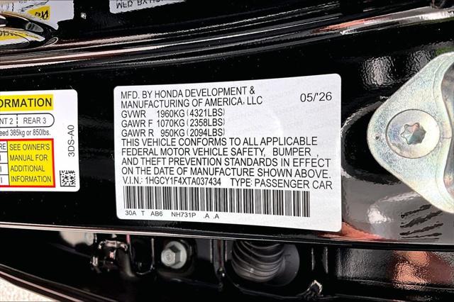 2026 Honda Accord Sedan SE