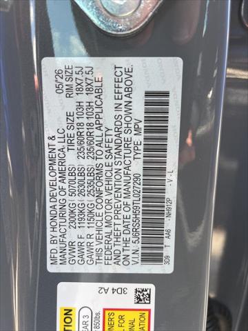 2026 Honda CR-V Hybrid 2WD Sport