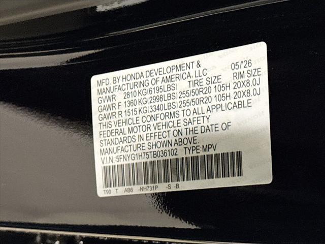 2026 Honda Pilot Touring
