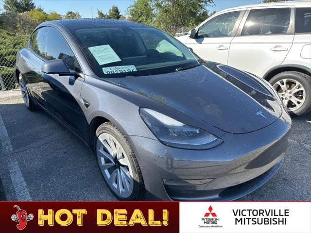 2022 Tesla Model 3 Rear-Wheel Drive for sale in Victorville, CA