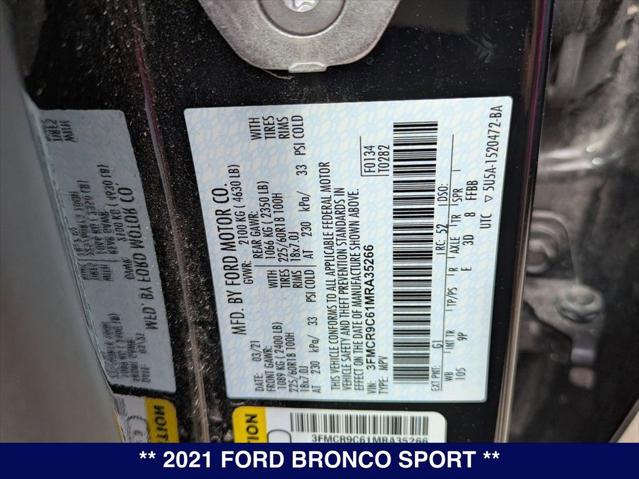 2021 Ford Bronco Sport Outer Banks