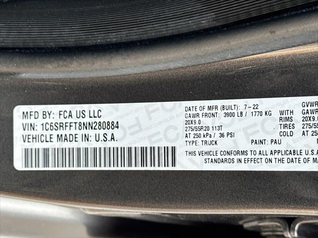 2022 Ram 1500 Big Horn Crew Cab 4x4 5'7" Box