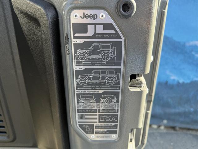 2020 Jeep Wrangler Sport S 4x4