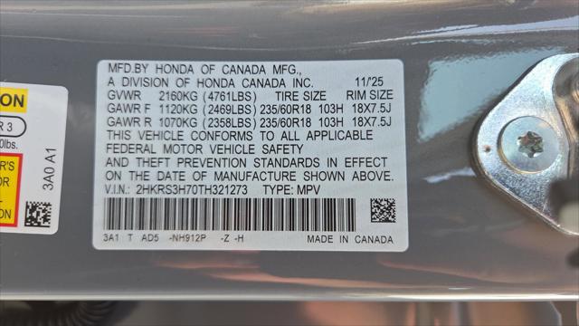 2026 Honda CR-V EX-L 2WD