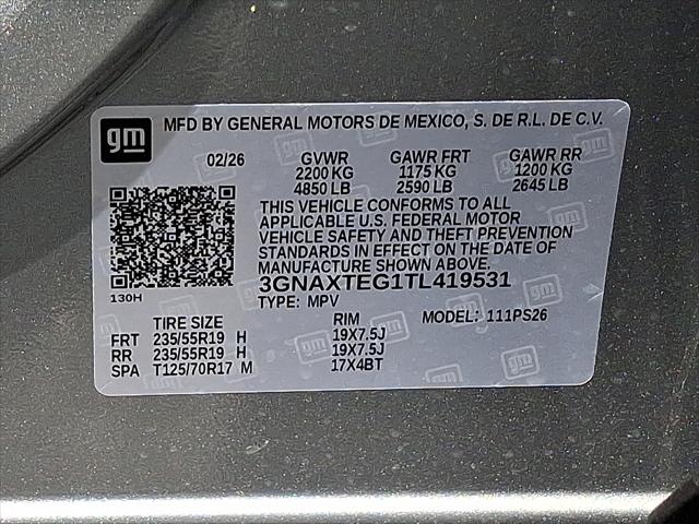 2026 Chevrolet Equinox AWD RS
