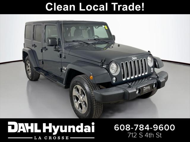 2018 Jeep Wrangler JK Unlimited Sahara 4x4 for sale in La Crosse, WI