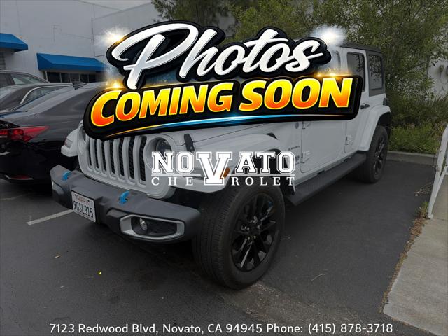 2023 Jeep Wrangler 4xe Sahara 4x4 for sale in Novato, CA