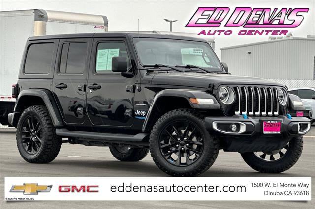 2022 Jeep Wrangler 4xe Unlimited Sahara 4x4 for sale in Dinuba, CA