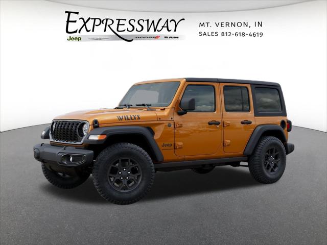 2026 Jeep Wrangler WRANGLER 4-DOOR WILLYS 2026 Jeep Wrangler WRANGLER 4-DOOR WILLYS