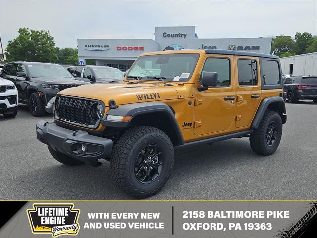 2026 Jeep Wrangler WRANGLER 4-DOOR WILLYS 2026 Jeep Wrangler WRANGLER 4-DOOR WILLYS
