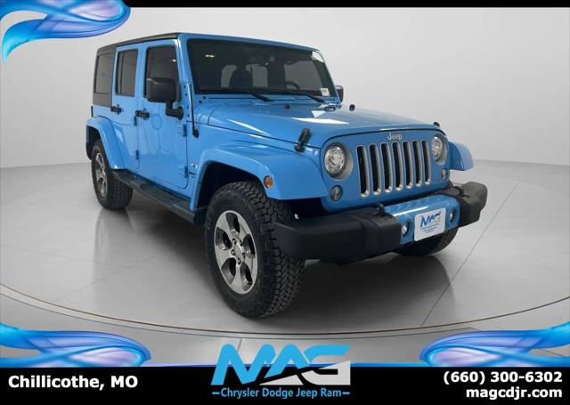 2017 Jeep Wrangler Unlimited Sahara 4x4 for sale in Chillicothe, MO