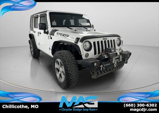 2017 Jeep Wrangler Unlimited Sahara 4x4 for sale in Chillicothe, MO