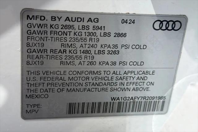2024 Audi Q5 Premium 55 TFSI e S line quattro S tronic