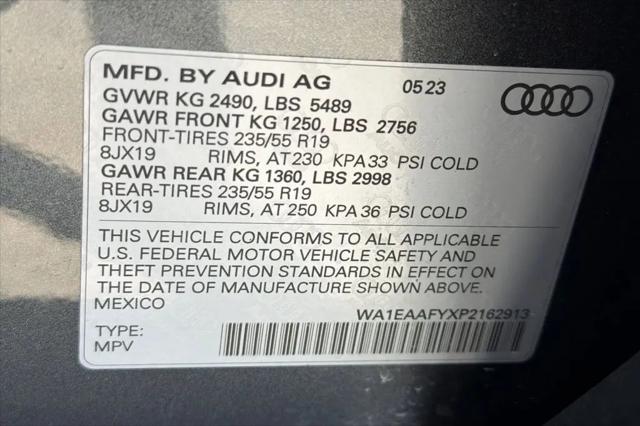 2023 Audi Q5 Premium Plus 45 TFSI S line quattro