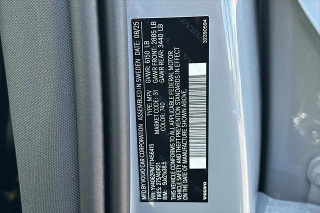 2026 Volvo XC90 Ultra Dark Theme, B6 AWD Gas (mild hybrid), Gasoline, 7 Seats
