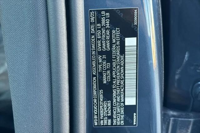 2026 Volvo XC90 Plus, B6 AWD Gas (mild hybrid), Gasoline, Bright, 7 Seats