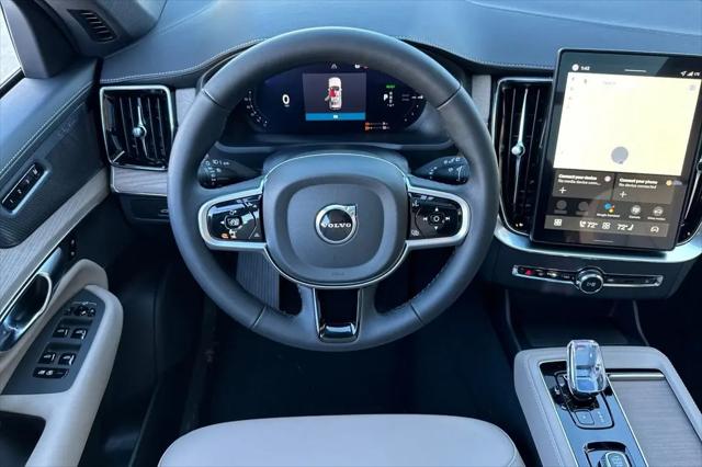 2026 Volvo XC90 Plug-In Hybrid Plus, T8 AWD, Electric/Gasoline, Bright, 7 Seats