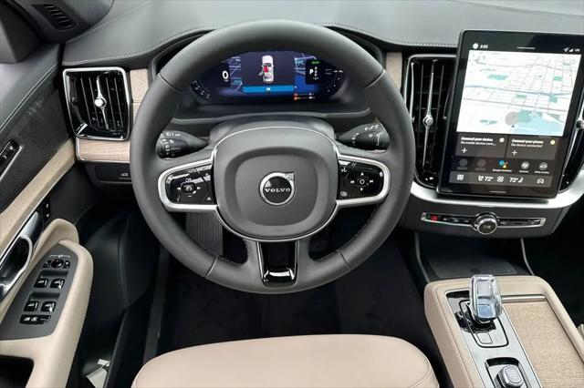 2026 Volvo XC90 Plug-In Hybrid Plus, T8 AWD, Electric/Gasoline, Bright, 7 Seats