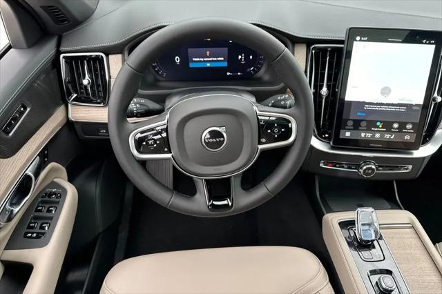 2026 Volvo XC90 Plus, B6 AWD Gas (mild hybrid), Gasoline, Bright, 7 Seats