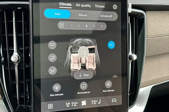 2026 Volvo XC90 Plus, B6 AWD Gas (mild hybrid), Gasoline, Bright, 7 Seats