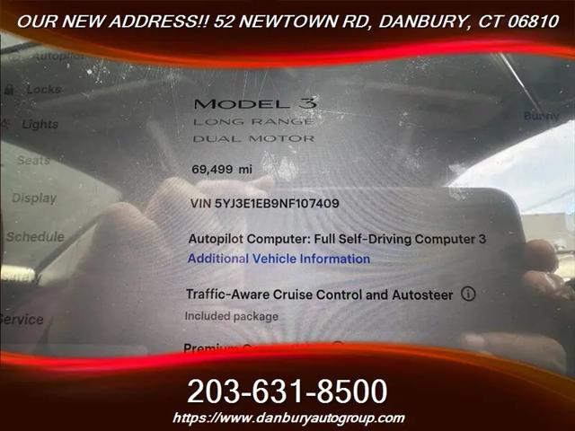 2022 Tesla Model 3 Long Range Dual Motor All-Wheel Drive