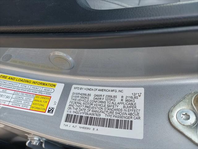 2018 Honda Accord EX-L