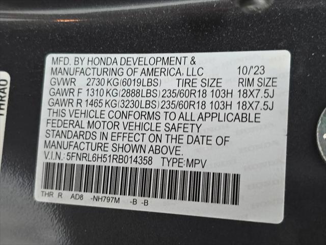 2024 Honda Odyssey EX
