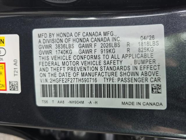 2026 Honda Civic LX