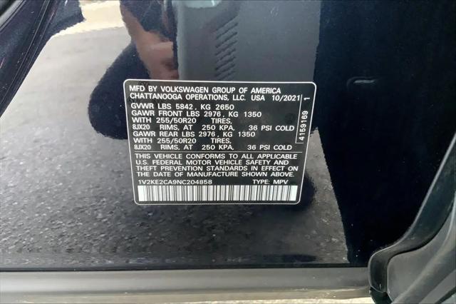 2022 Volkswagen Atlas Cross Sport 3.6L V6 SE w/Technology