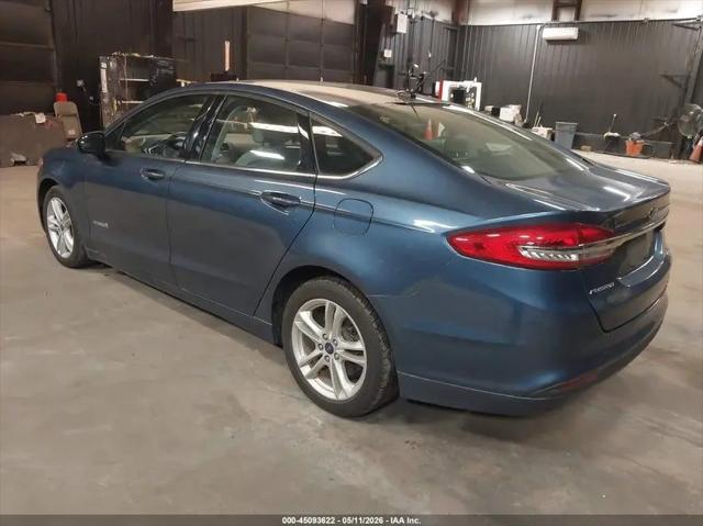 2018 Ford Fusion Hybrid S